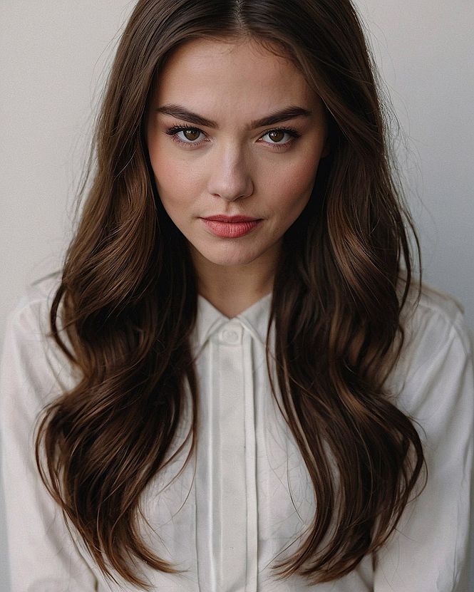 Loose Center Parted Waves For Easy Daily Wear