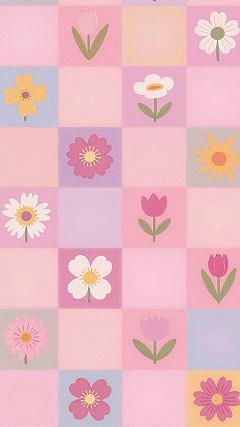 Using Checkered Floral Patterns for Steady Manifestation