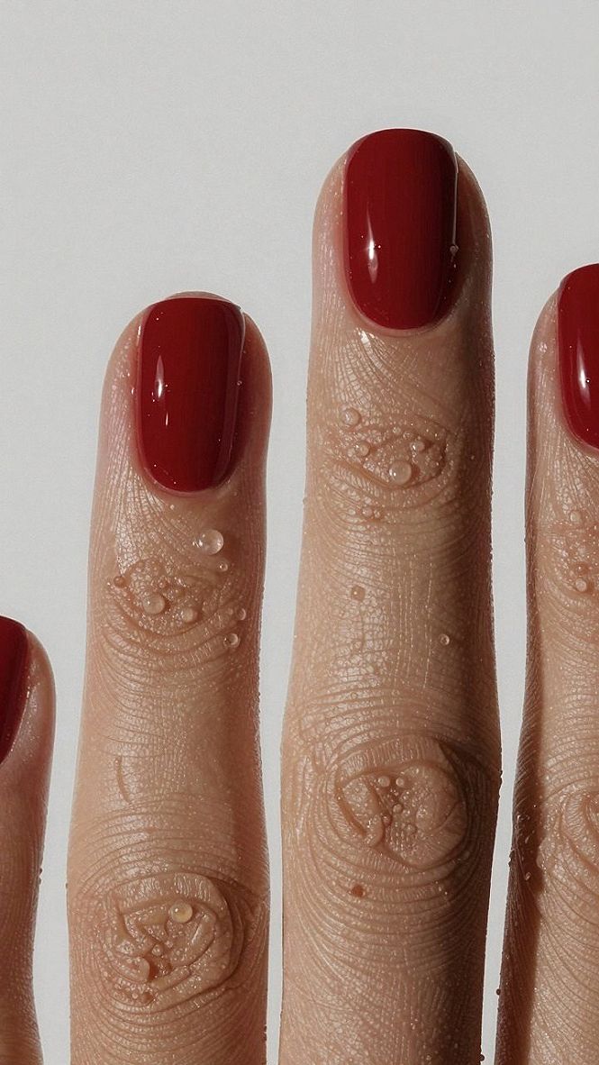 Maintaining Rich Red Nail Polish On Warm Medium Skin