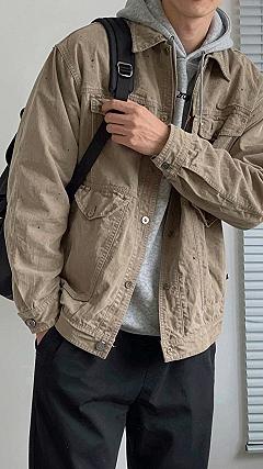 Combining a Hooded Sweatshirt with a Utility Jacket