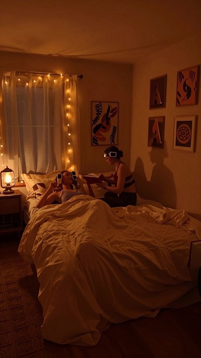 Setting Up Ambient Fall Lighting in the Bedroom