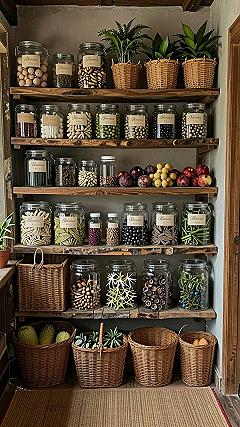 Maintaining Glass Storage Jars in Your Pantry