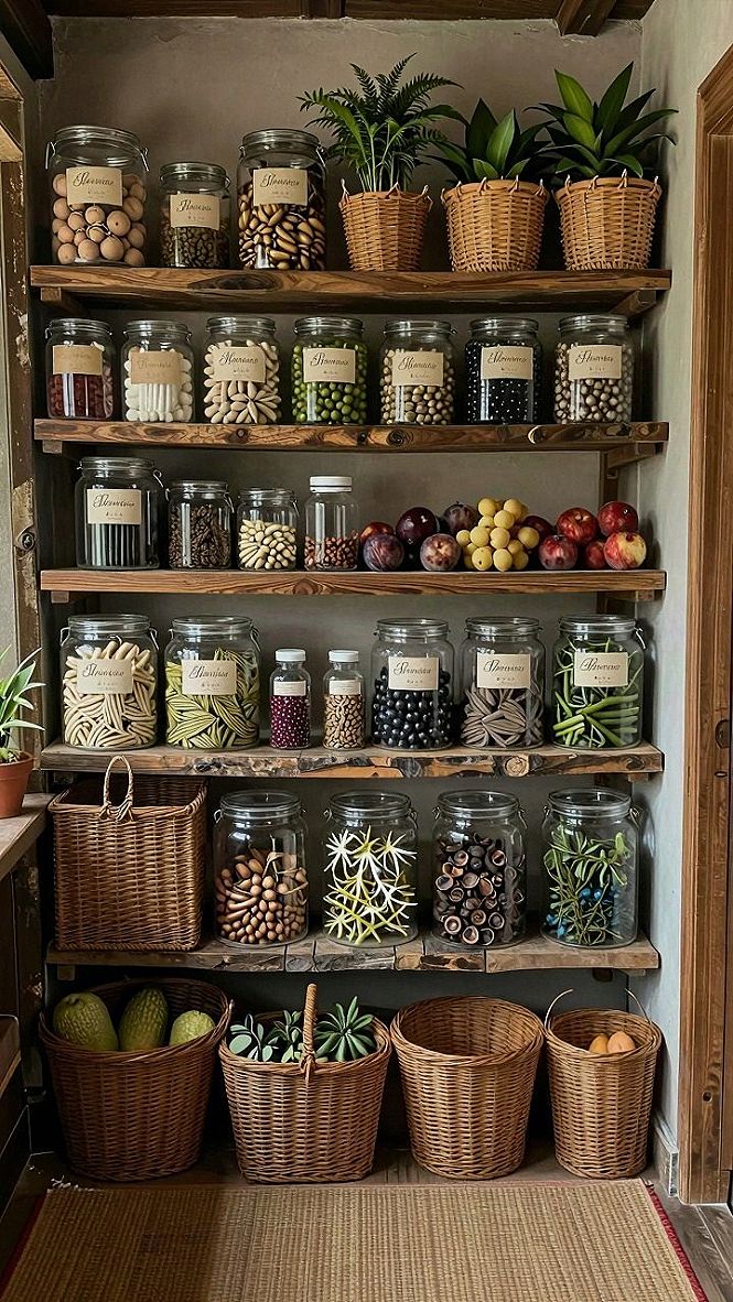 Maintaining Glass Storage Jars in Your Pantry