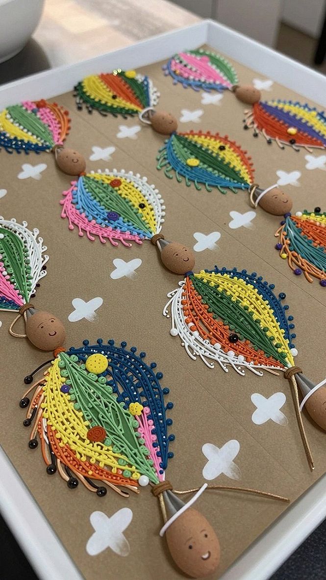 Crafting Multi-Strand Suncatchers with Pressed Petal Accents