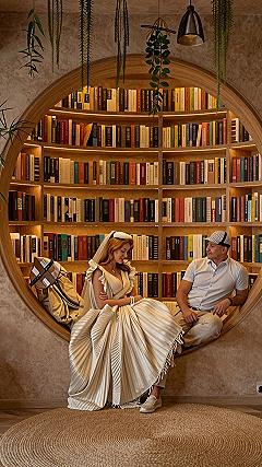 Designing a Built-in Circular Reading Nook
