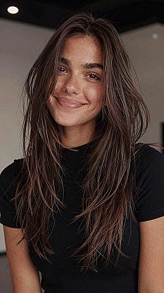 Daily Maintenance Tips For Long Straight Hair With Curtain Bangs