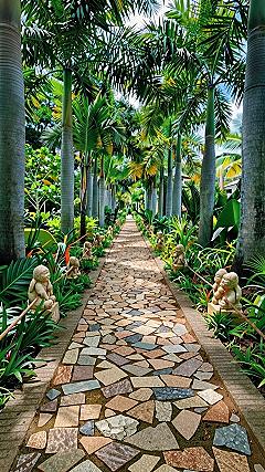 Designing Lush Tropical Garden Walkways With Coastal Views