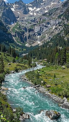 Protecting Camera Gear Near Fast Moving Alpine Streams