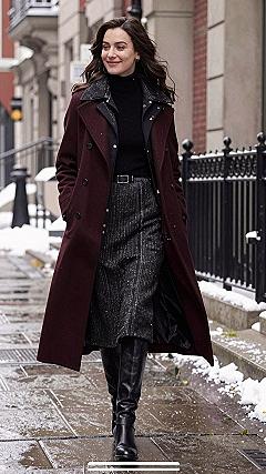 Preventing Static and Snags in Tweed Maxi Skirts