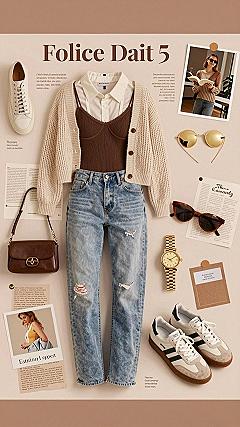 Layering Textures With Sweaters and Shirts for Fall