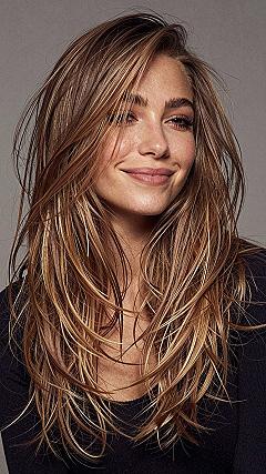 Maintaining Dimensional Highlights on Deep Brown Hair