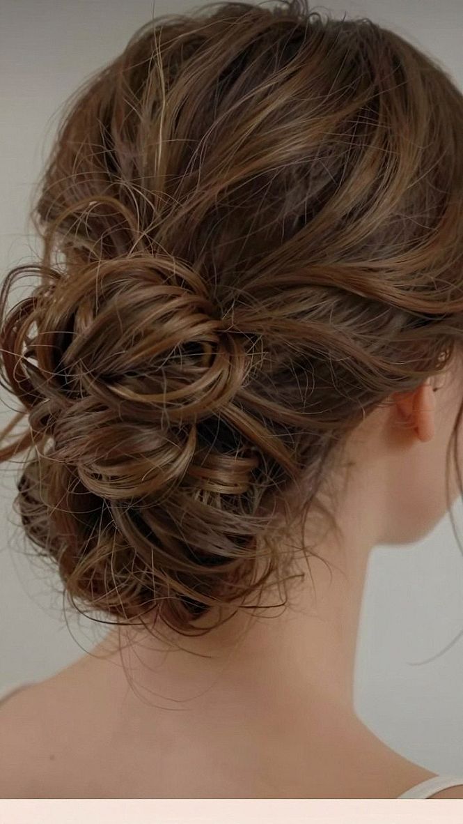 Keeping A Messy Low Bun Secure All Night