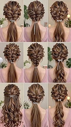 Keeping Your Braided Bridal Ponytail Secure All Day