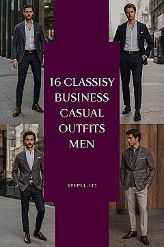 Upscale Business Casual: Master 16 Classy Outfits for Men