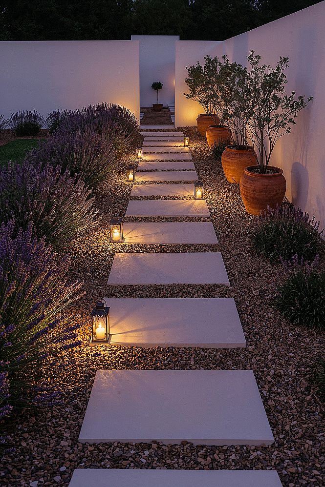 Mediterranean Bliss: Tranquil Backyard Garden Ideas & Design