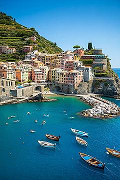 Manarola, Italy: The Ultimate Pretty Place for Coastal Scenery