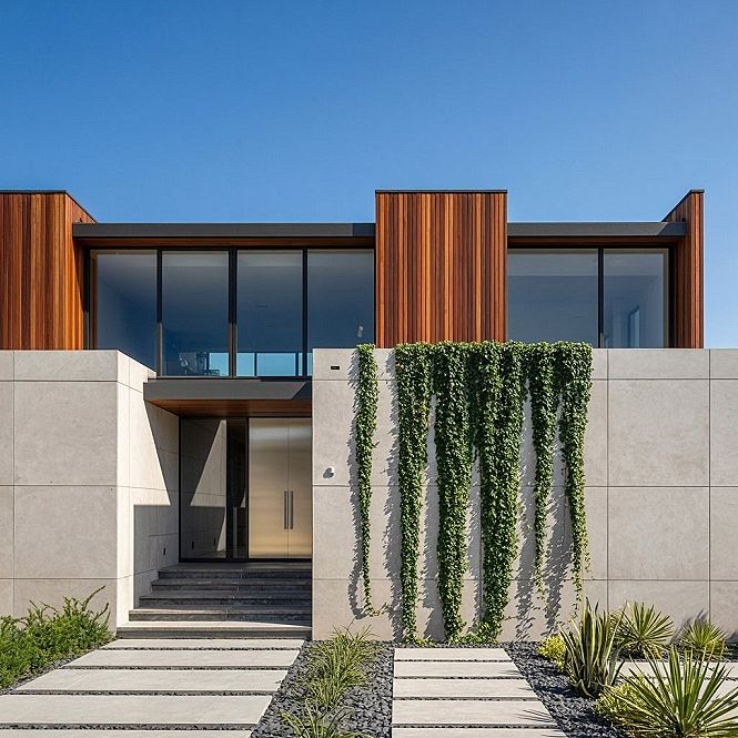 Luxury Modern Front Doors: The Gateway to Garden Home Design
