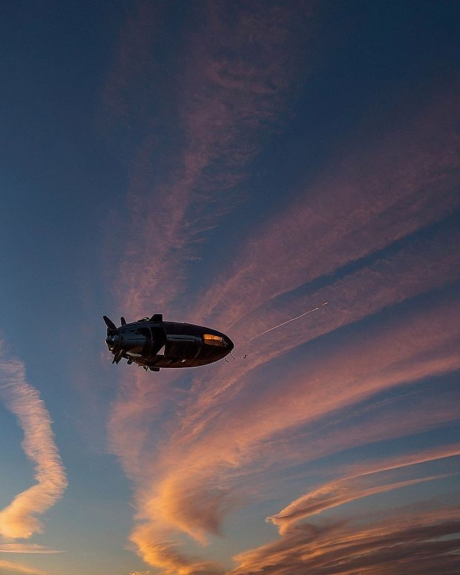 Adding Sunset Airship Aesthetics to Your Digital Display