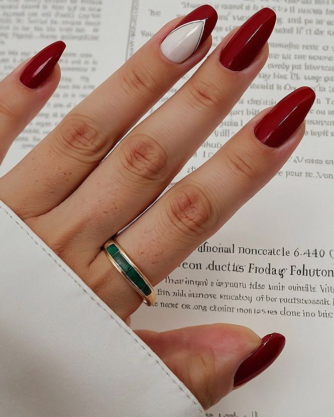 Adding an Accent Nail to Your Halloween Gel Manicure