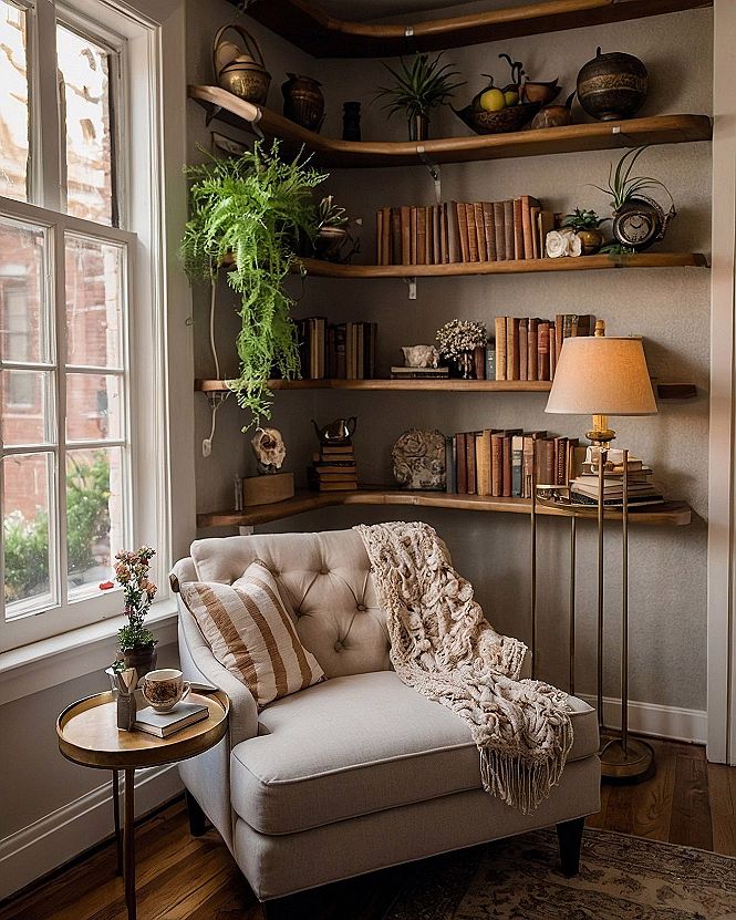 Adding Wrap Around Corner Shelves for Maximum Storage