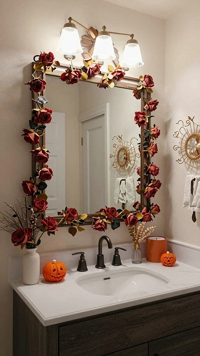 Adding Dark Floral Accents and Goth Romance to Your Space