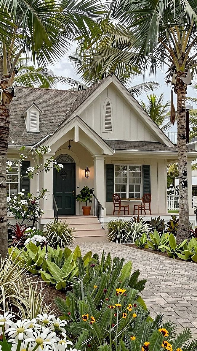 Adding Tropical Coastal Flares To A Cottagecore Garden