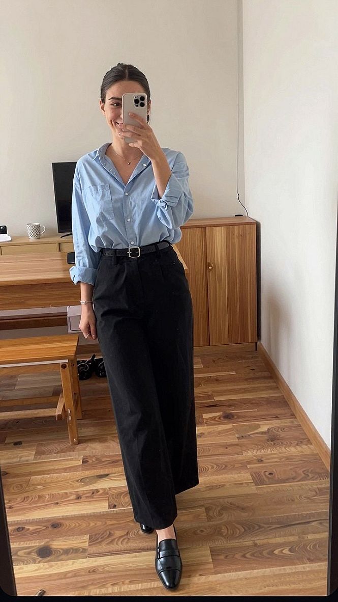 Styling Winter Maxi Skirts With Crisp Button-Down Shirts