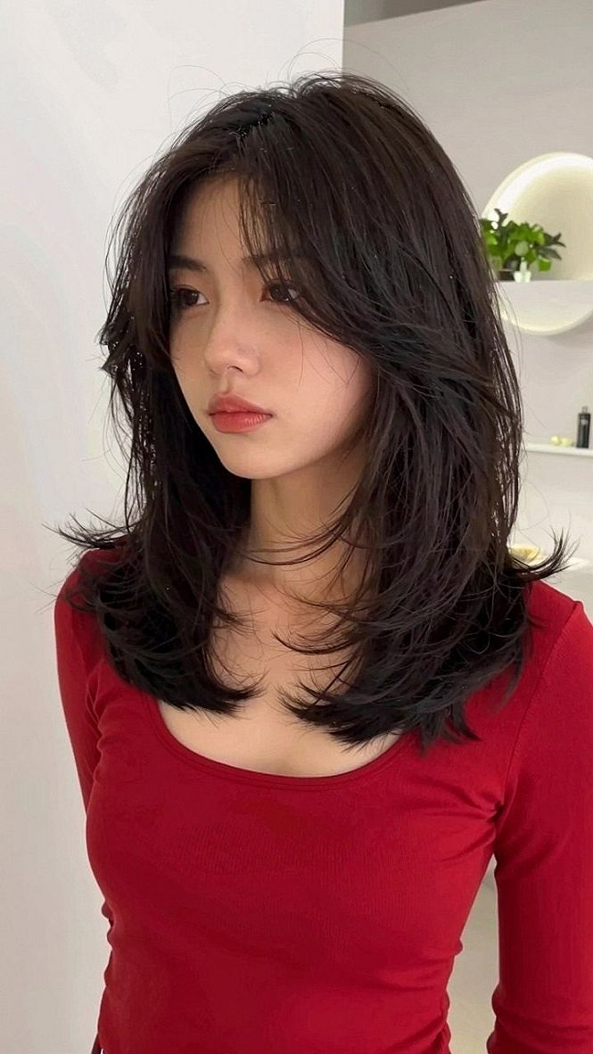 Styling Mid-Length Shags With Textured Ends
