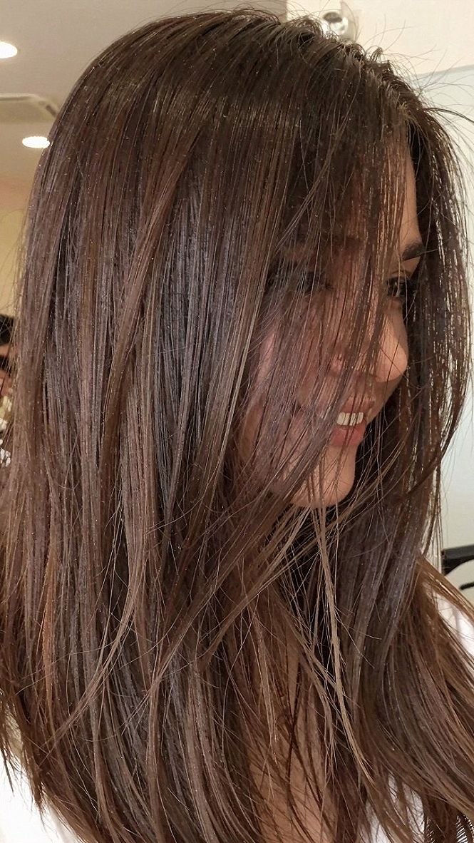 All Over Burnt Copper Gloss for Warm Brunettes