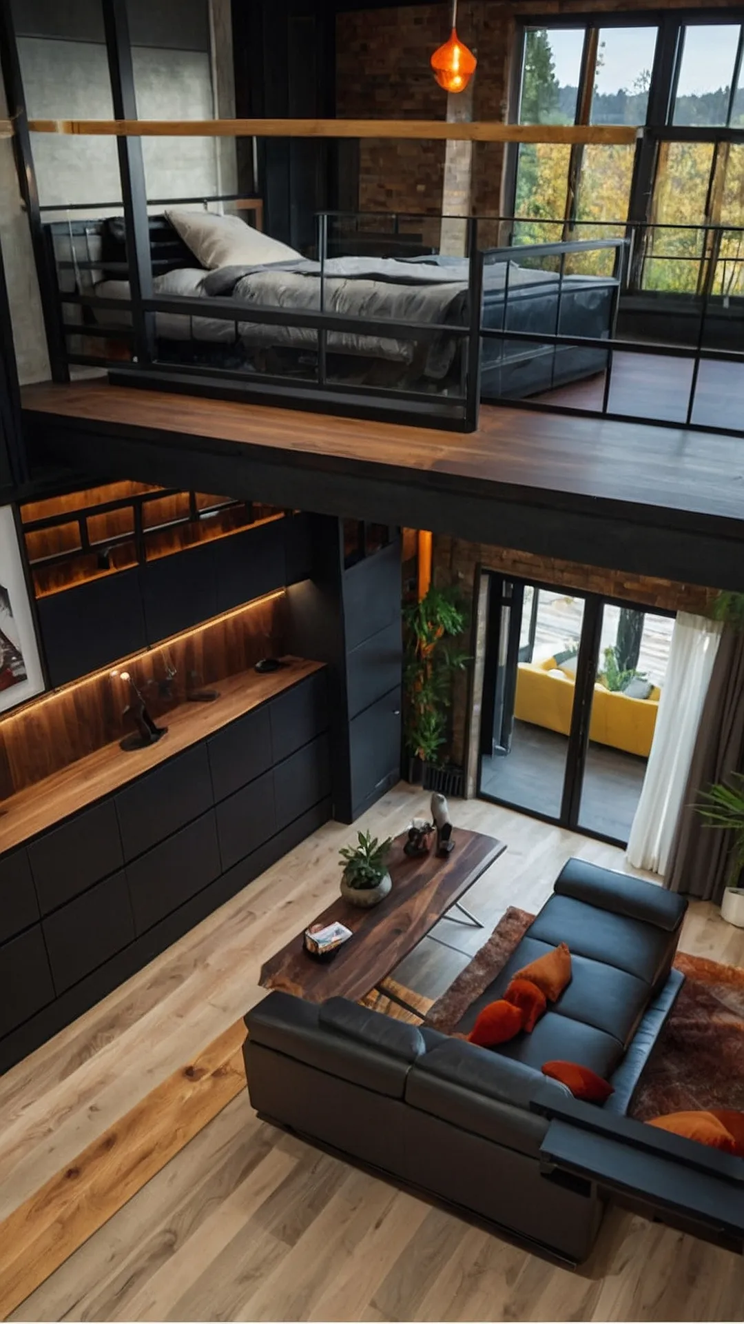 Modern Loft Living Space Ideas for Urban Dwellers