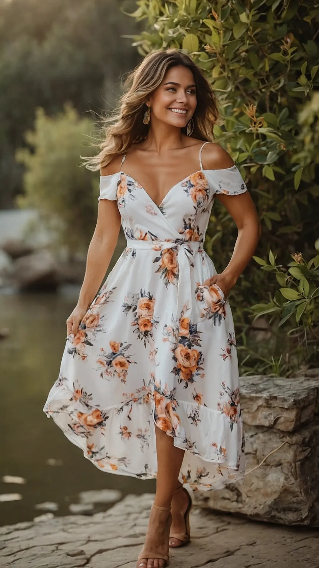 Effortless Maxi Floral Dress Outfit Ideas for Women