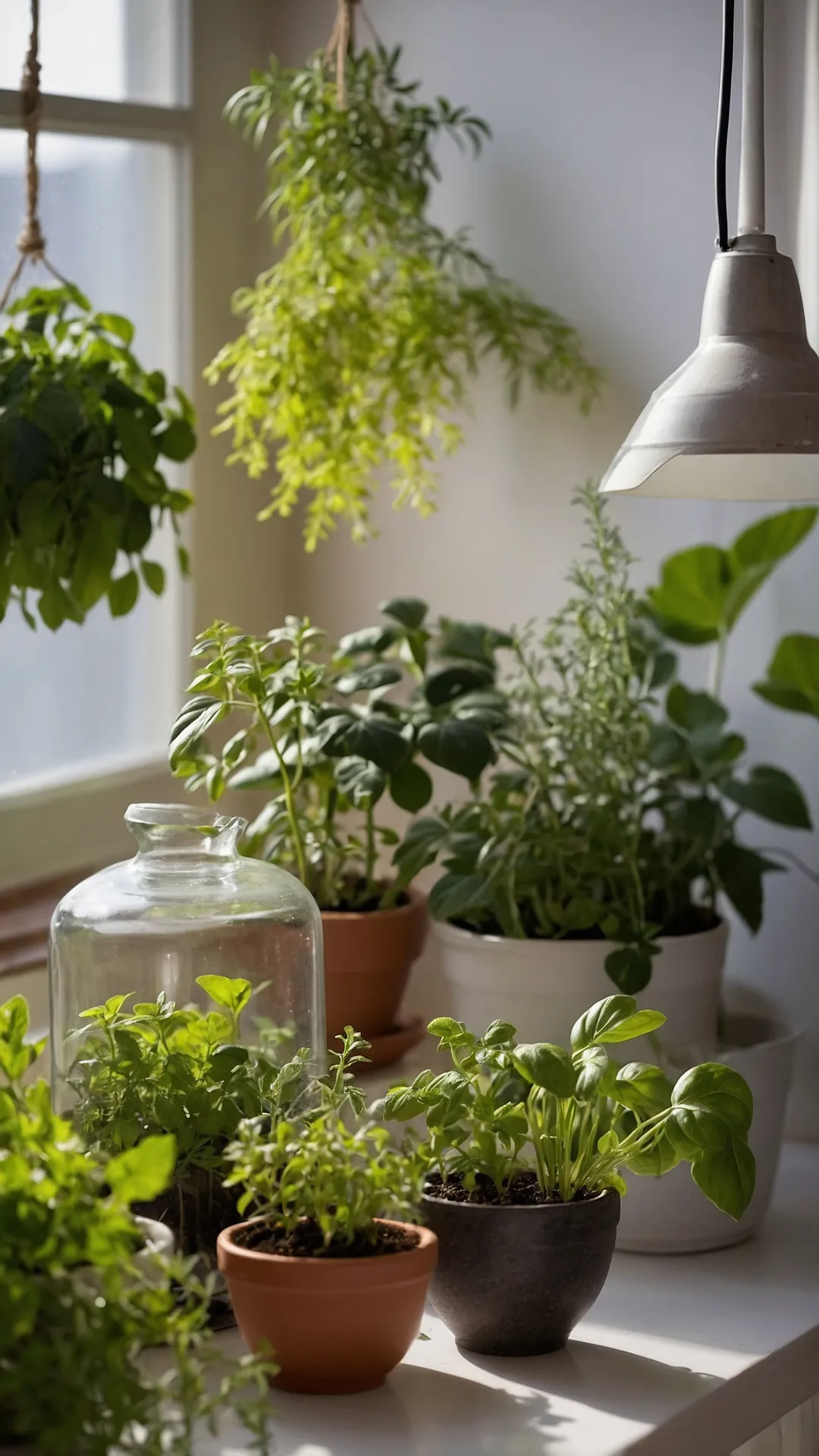 Flavor Blooms Indoors