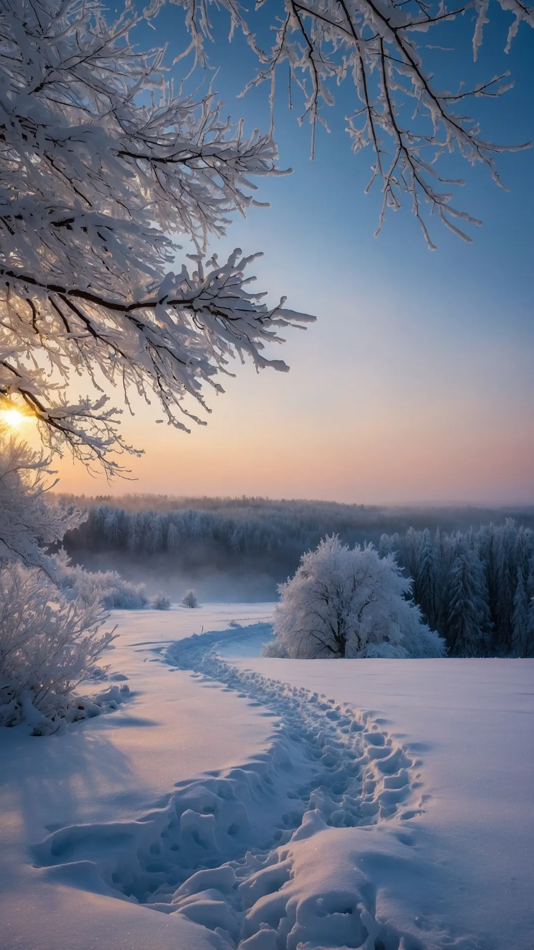 Frosted Golden Hours