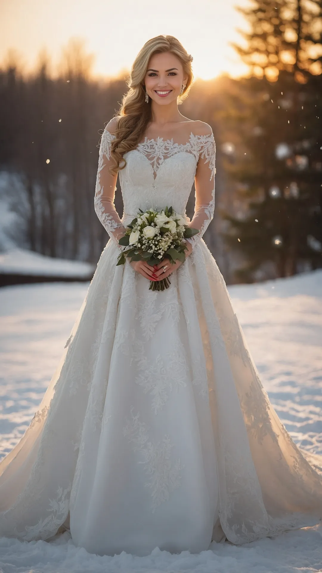 Yuletide Wedding Wardrobe