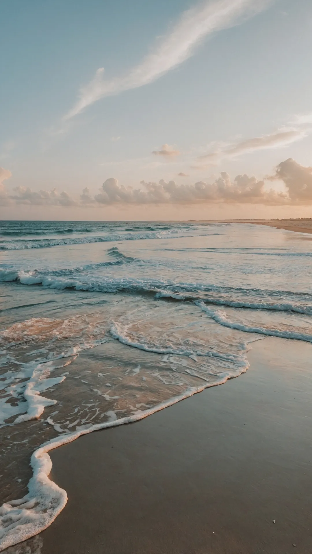 Sun-Kissed Shore