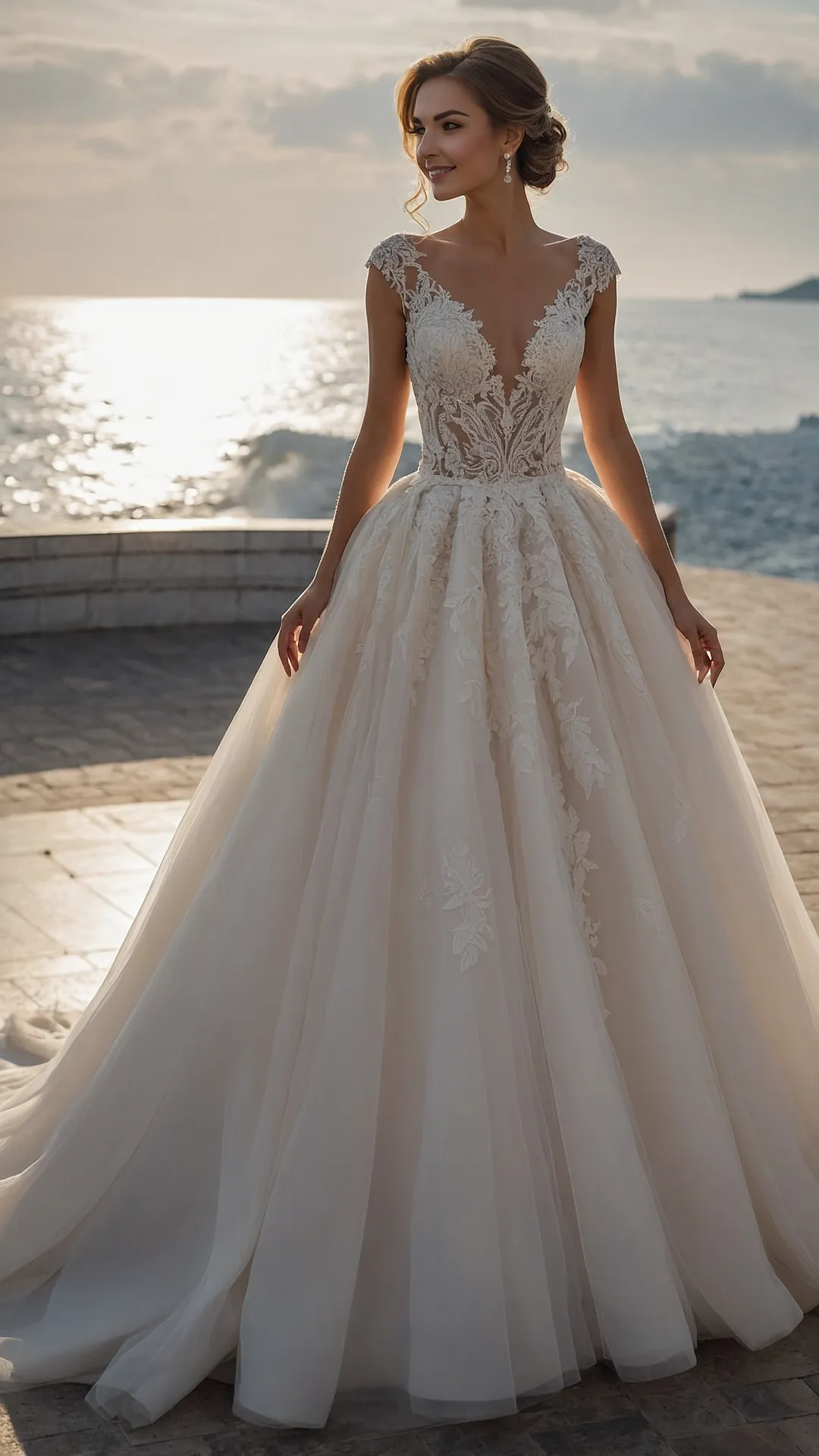 Coastal Gown Splendor