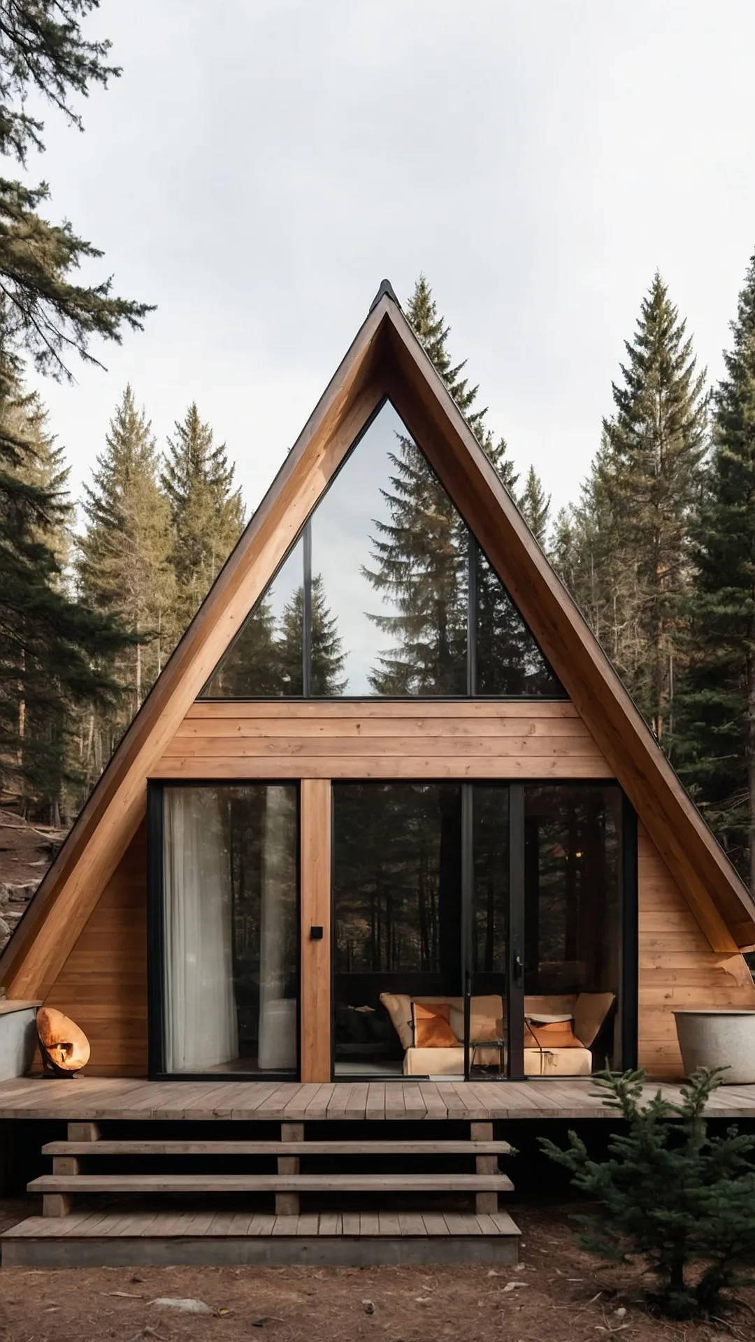 Designer Den in the Woods