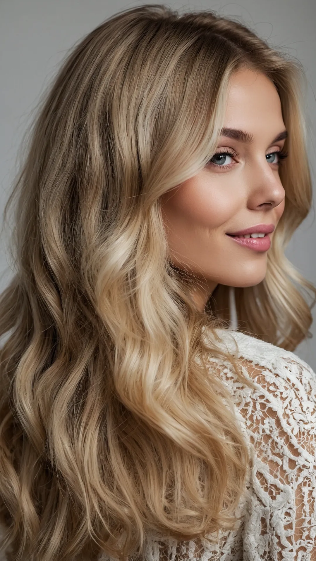 Buttery Blonde Crown