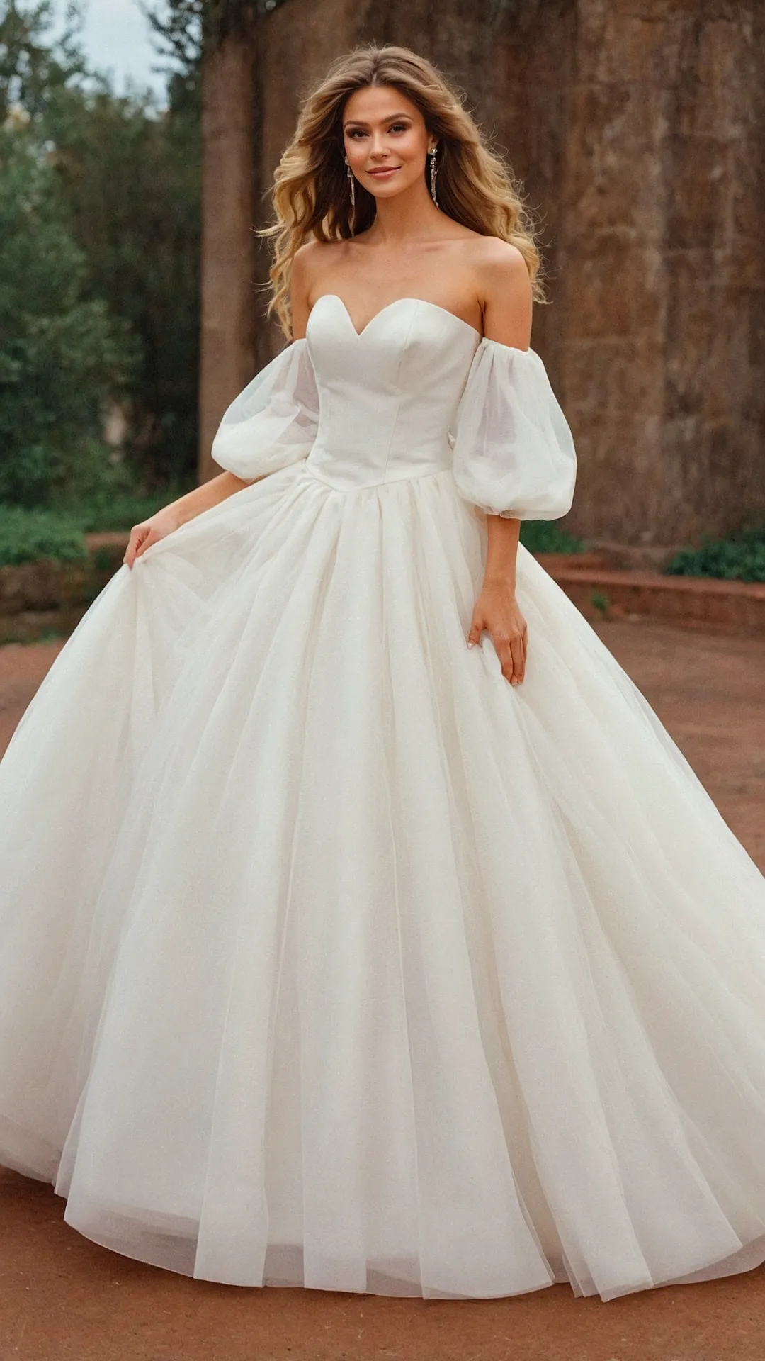 Comfort & Chic: Sleeved Bridal