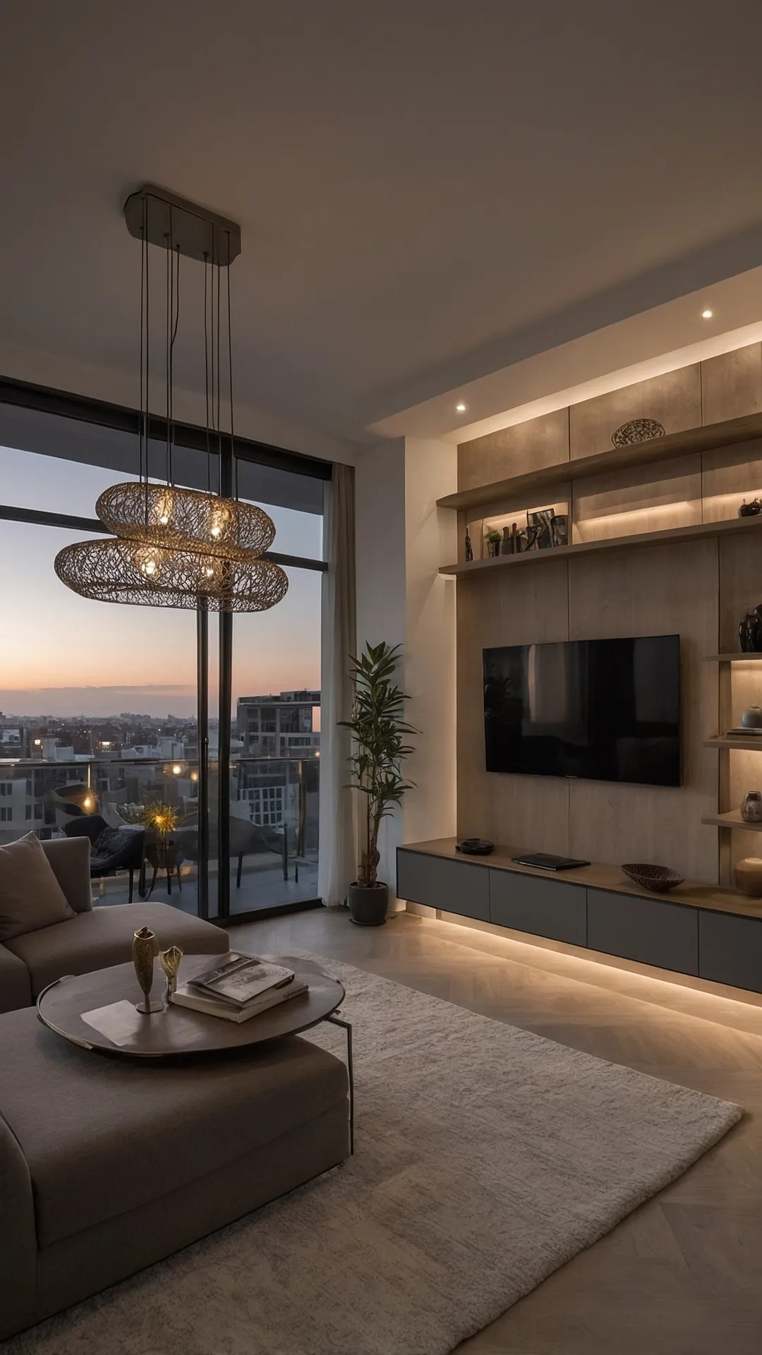 Effortless Apartment Glow