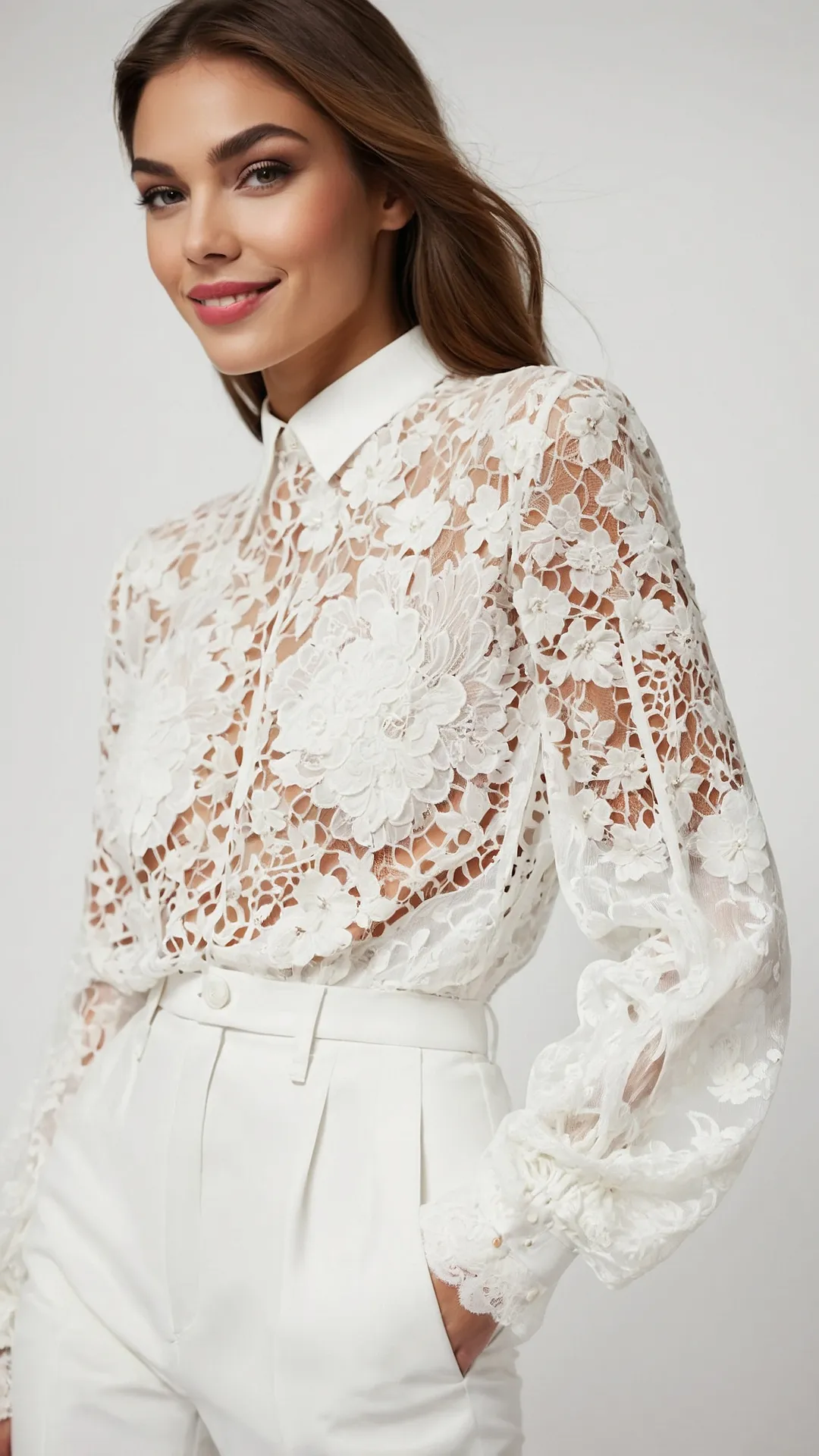 Serving Looks in Lace