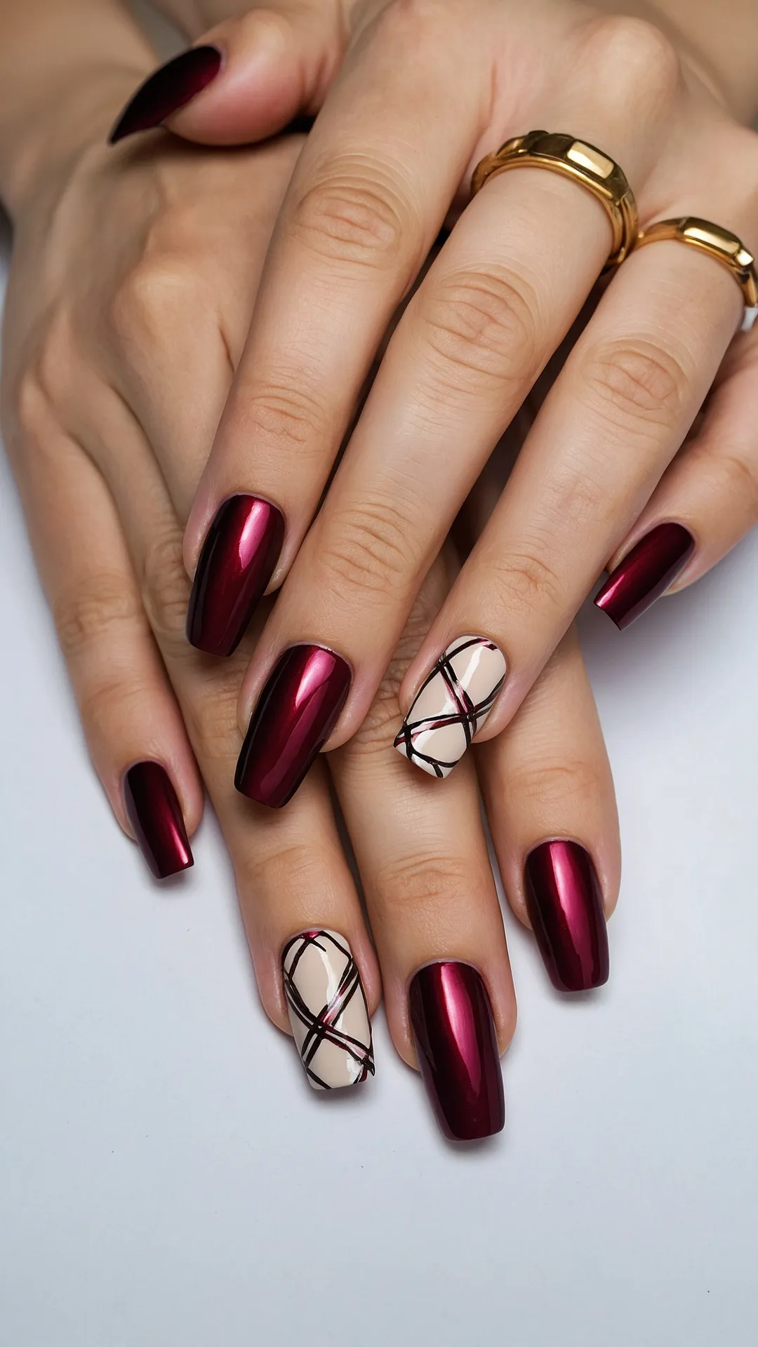 My Nails, My Tartan Tale