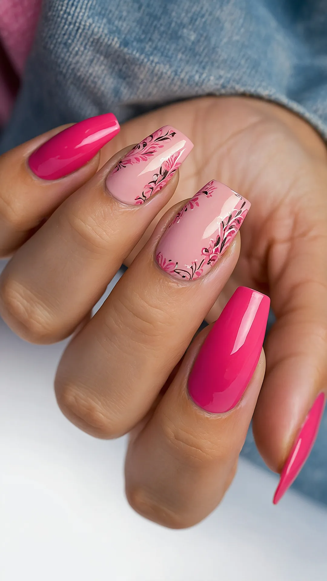 Sunshine Pink Tips