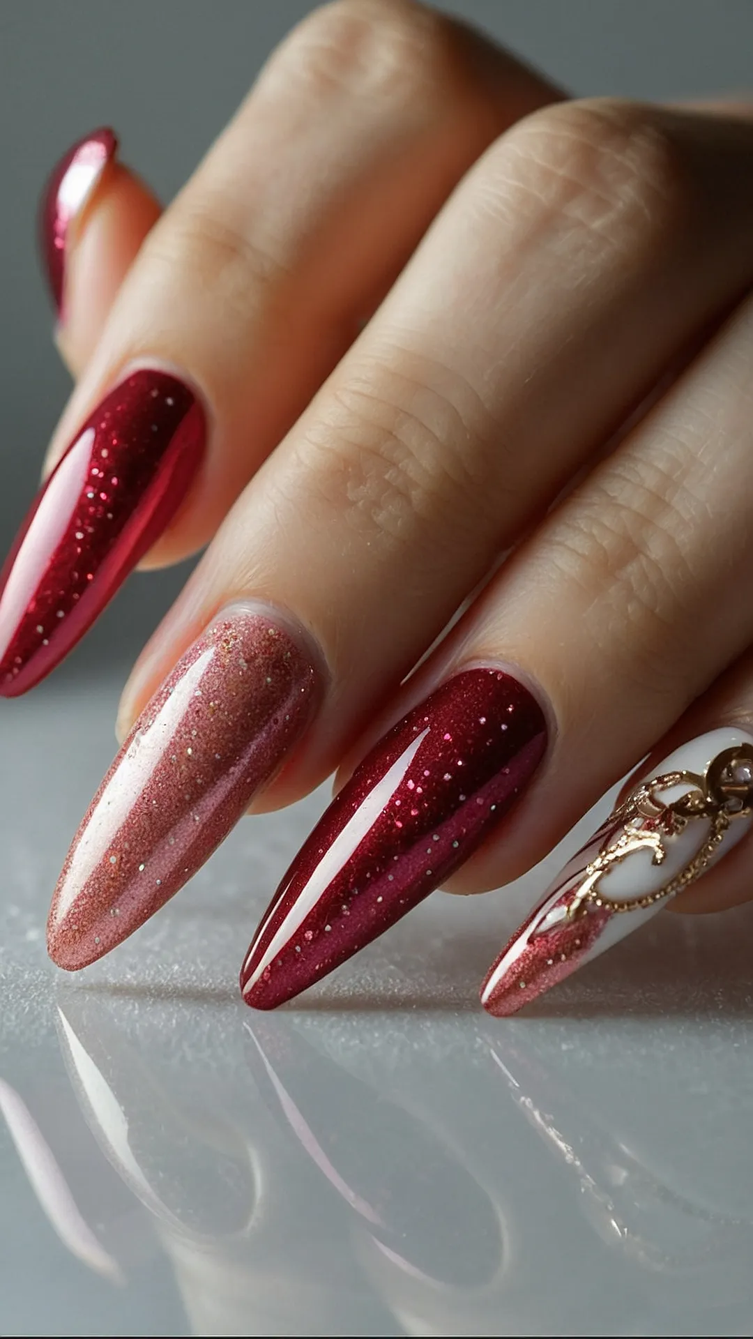 Valentine's Nail Art