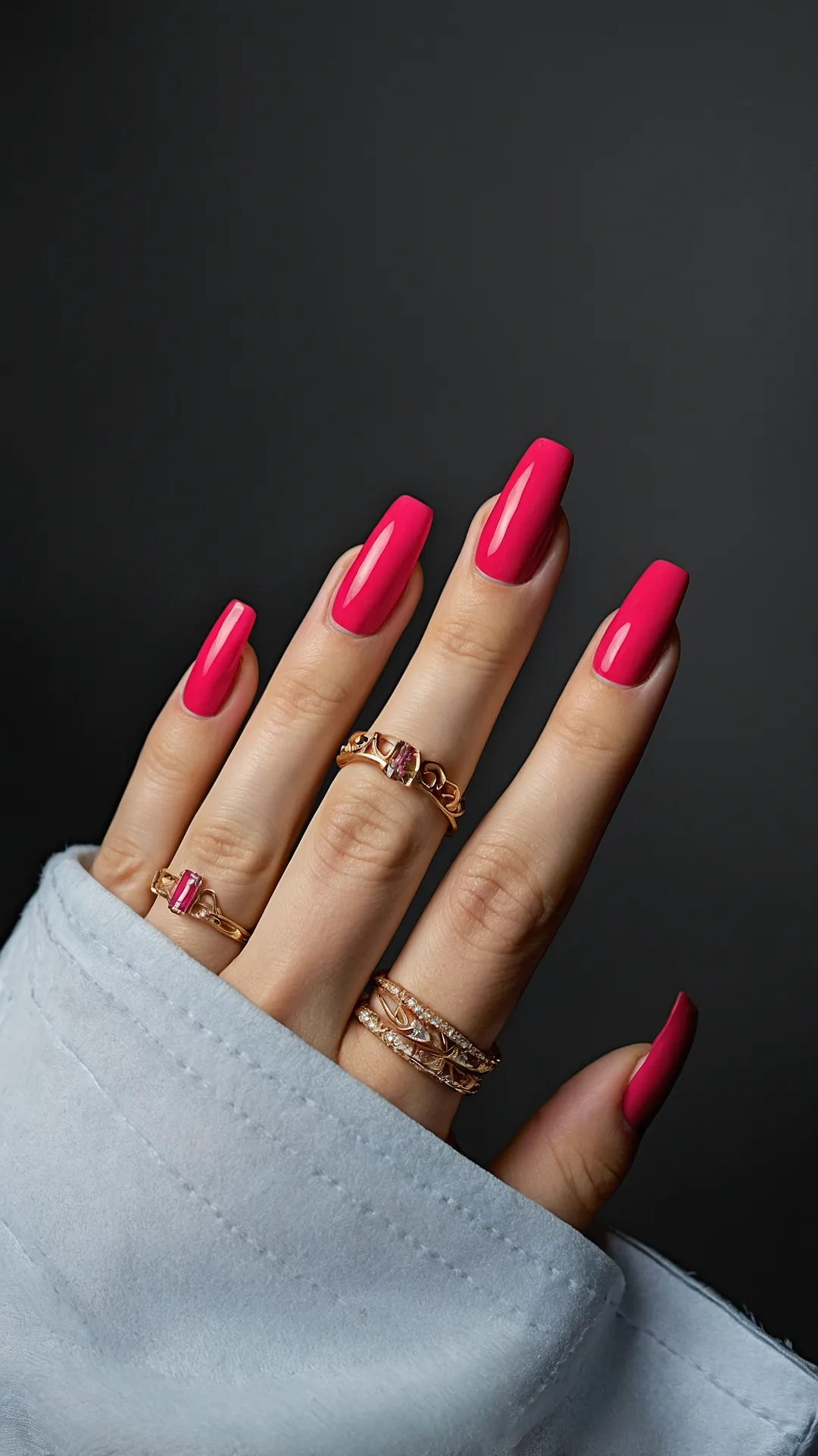 Summer Glow Nails