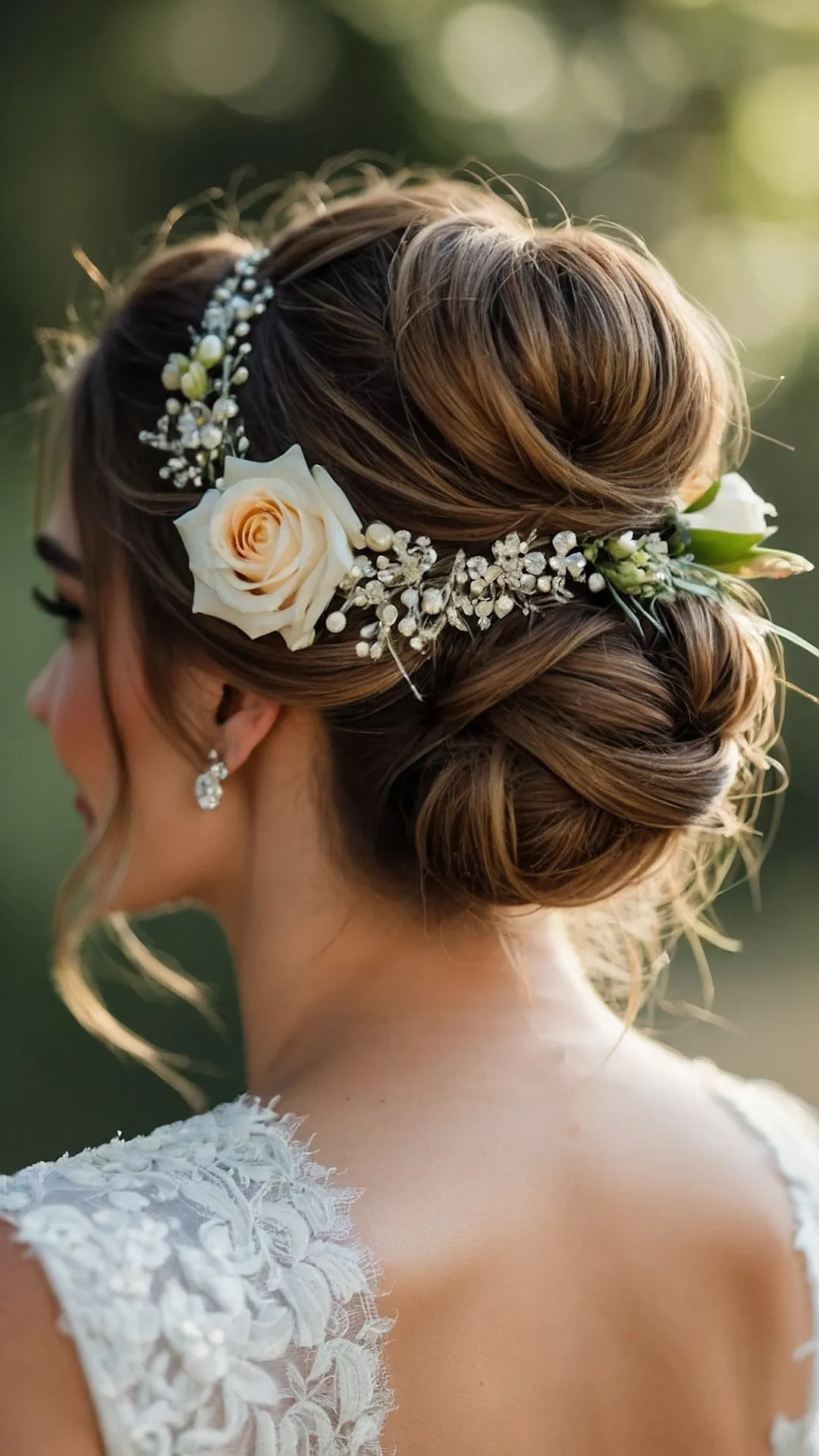 Flower Crown Bun