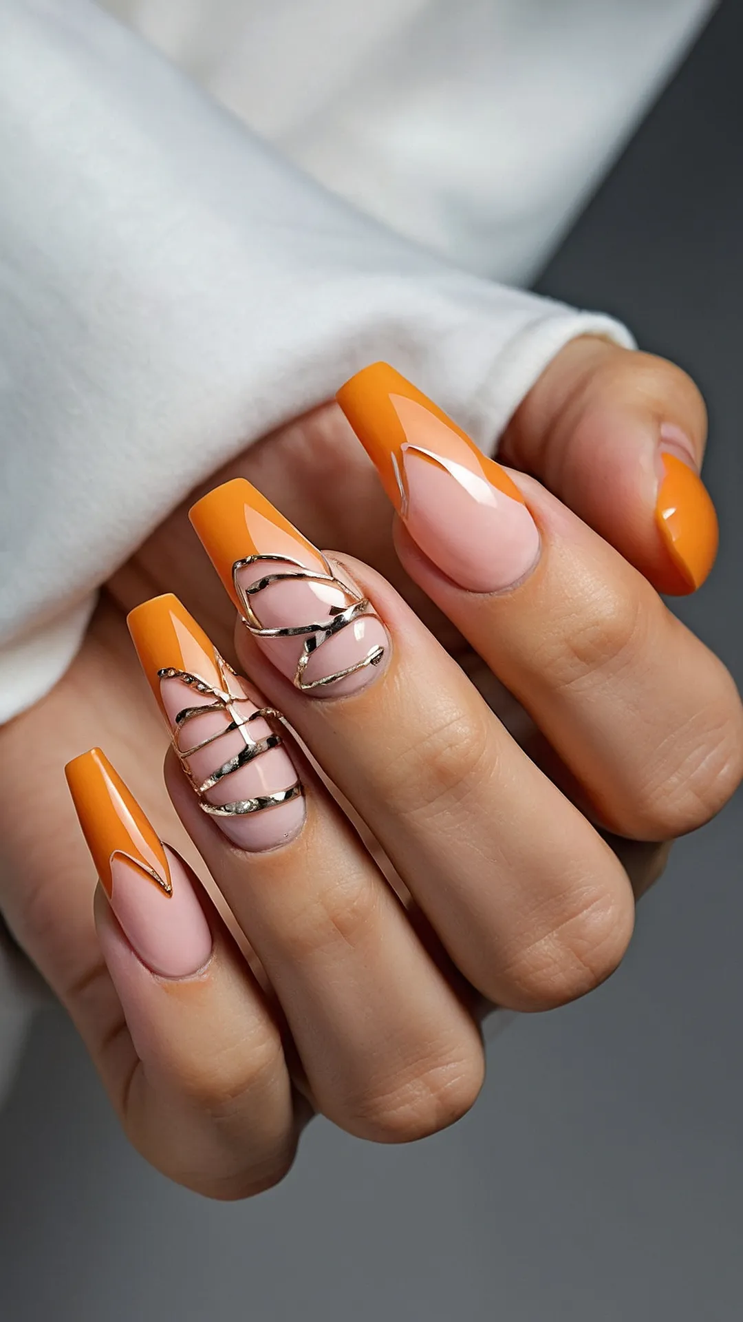 Orange Spring Tips