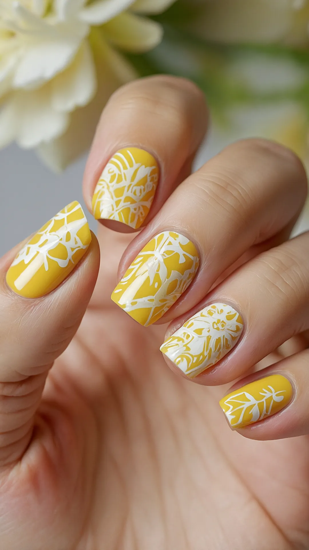 Golden Hour Nails