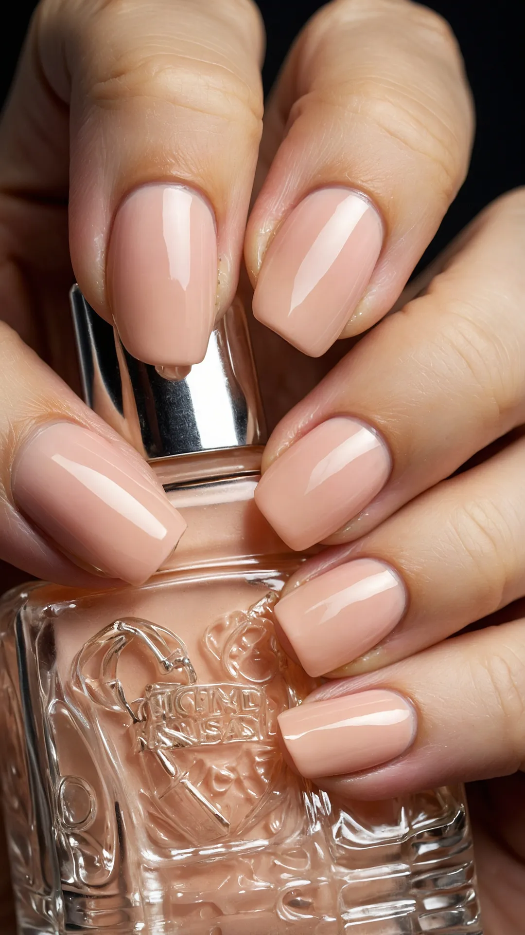 Velvet Peach Mani