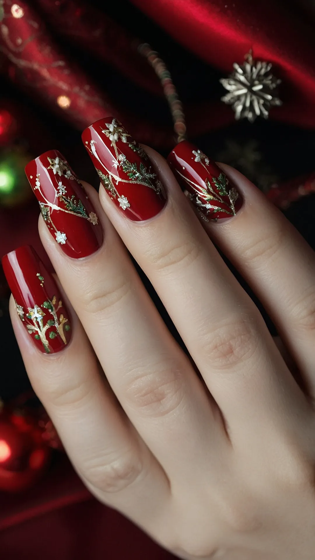 Holly Jolly Mani